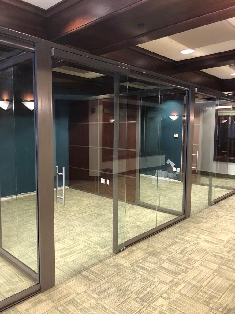 Country Bank Offices Architectural Glass Walls — photo 4
