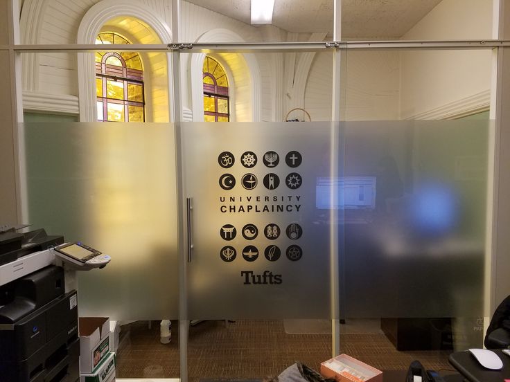 Tufts University Chaplaincy Architectural Glass Walls — photo 2